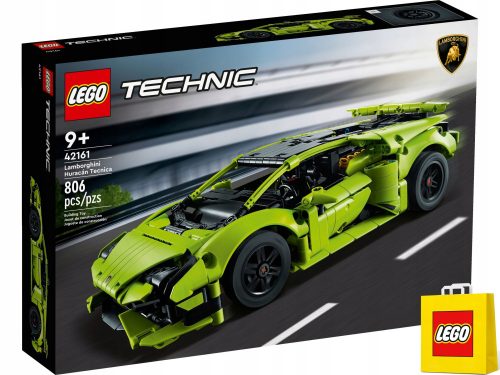  LEGO Technic 42161 Lamborghini Huracan Tecnica + VP papirnata vrečka LEGO 6315794 velika