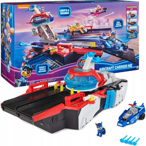  Spin Master Paw Patrol Odličen komplet letalonosilke HQ