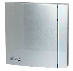 SOLER & PALAU VENTURE SILENT 100CZ SILVER DESIGN kopalniški ventilator 100 mm