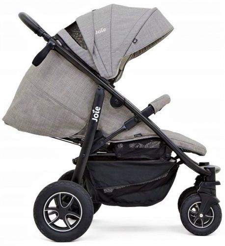  Joie Mytrax Flex Grey Flannel 2021 + Mreža proti komarjem za voziček Caretero, črna