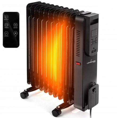 Oljni radiator 2500 W črn + KT-24 NAVODILA ZA UPORABO NAPRAV LEHMANN