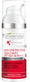  Bielenda Professional High Protection UV zaščitna krema za obraz 50 SPF dnevna in nočna 50 ml