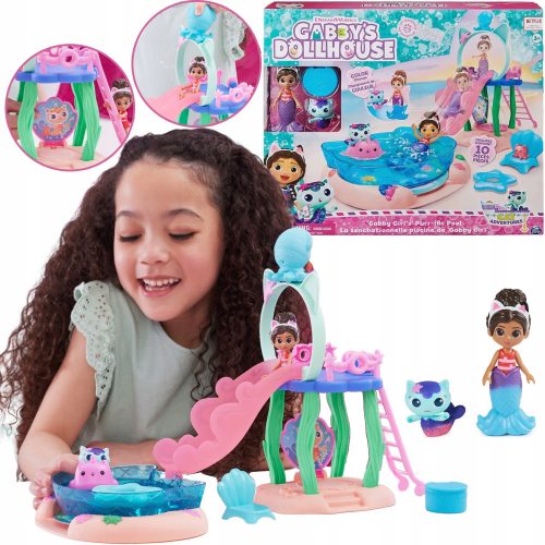  Spin Master Gabby's Dollhouse Gabby's Girl Purr-ific Pool Set