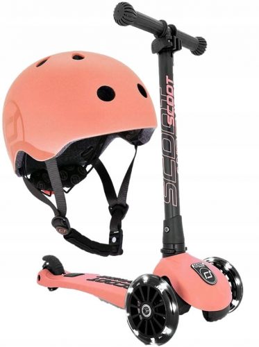  SCOOTANDRIDE Highwaykick Skuter + čelada SM Peach