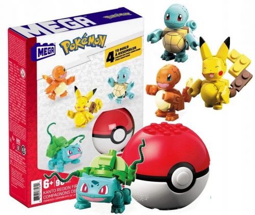  MEGA Pokemon Plastični bloki Kanto Companions GCN21