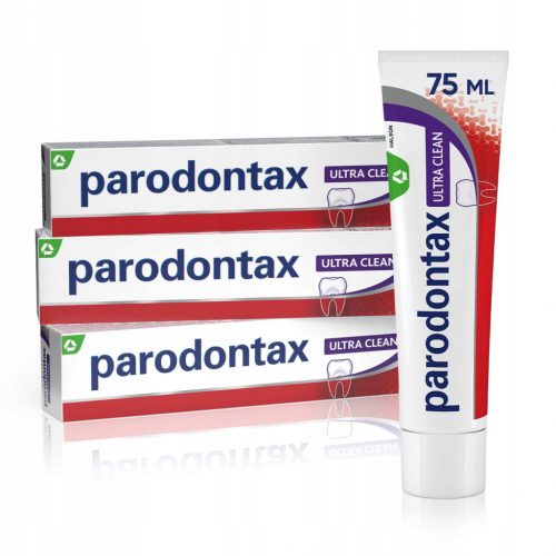  Parodontax Ultra Clean zobna pasta nežna do dlesni 75 ml x 3 kos