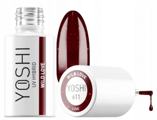  YOSHI WILD LOVE hibridni lak za nohte 6 ml - 611