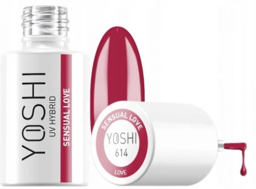  YOSHI SENSUAL LOVE hibridni lak za nohte 6 ml - 614