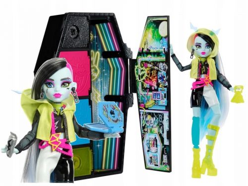  Monster High Frankie Stein Scarysecrets Series 3 Neon Set HNF79