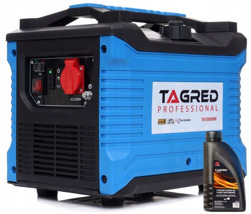  Prenosni enofazni bencinski generator Tagred 1200 W