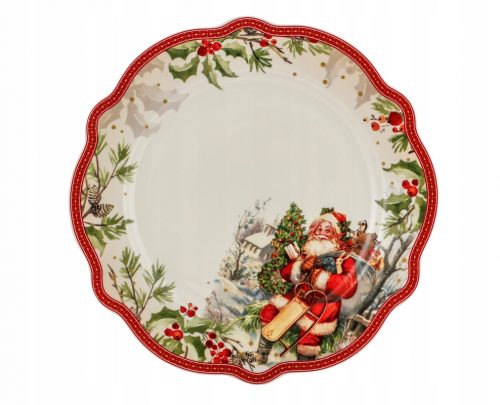  Krožnik Platter Christmas Cake Santa Claus Christmas