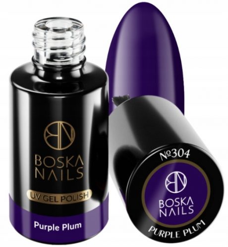  Boska Nails Divine purple plum 304 6 ml hibridni lak