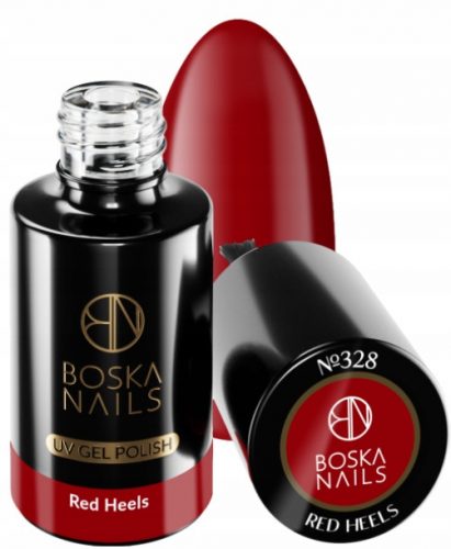  Boska Nails Divine rdeče pete 328 6 ml hibridni lak