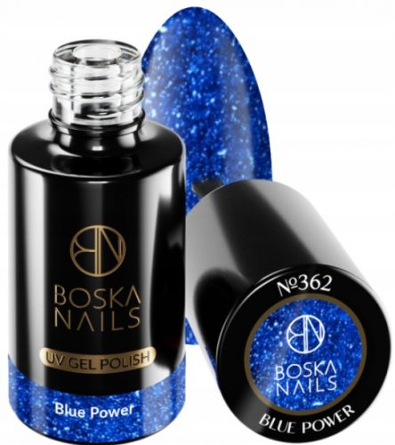  Hibridni lak Boska Nails Divine 362 blue power 6 ml