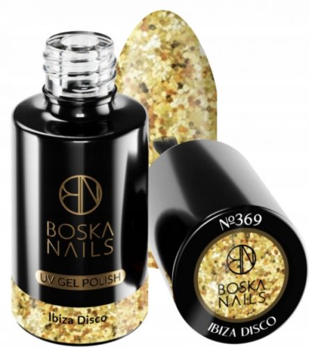  Boska Nails Divine ibiza disco 369 6 ml hibridni lak