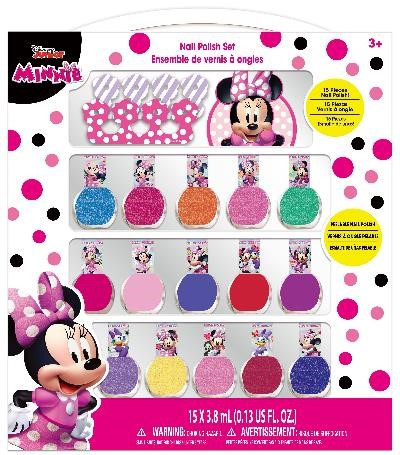  MINNIE MOUSE MEGA SET 15 LAKOV ZA NOHTE