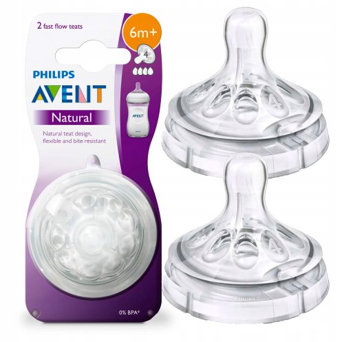  Philips Avent Silikonska duda 6 m+