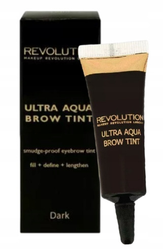  MAKEUP REVOLUTION ULTRA AQUA BARVA ZA OBRVI GEL ZA OBRVI TEMNA