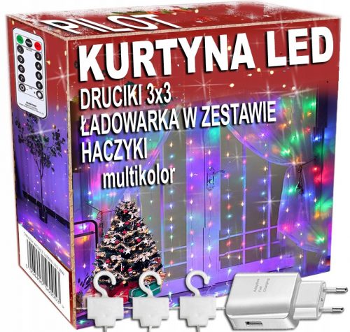  Led svetlobna zavesa icicle 301 - 500 luči