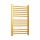 Vodni kopalniški radiator Warmtec 267 W 450 x 720 mm zlat