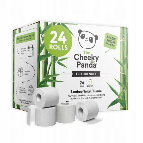  Cheeky Panda toaletni papir brez vonja 24 kos.