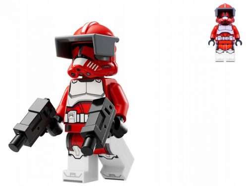  LEGO STAR WARS - Clone Trooper Commander Fox + razstreljevalci! 75354