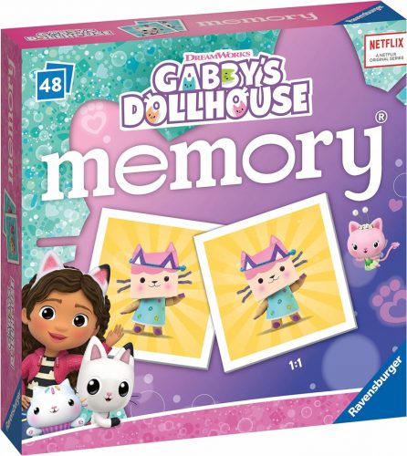  Ravensburger Gabby's Dollhouse Memory 48 kosov.