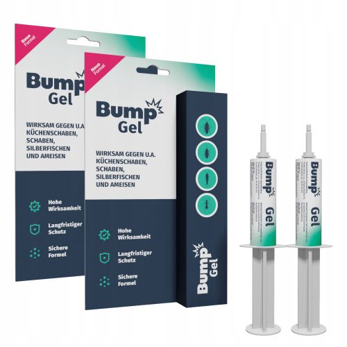  Gel proti ščurkom, mravljam, stenicam, srebrnim ribicam Bump 0,02 kg