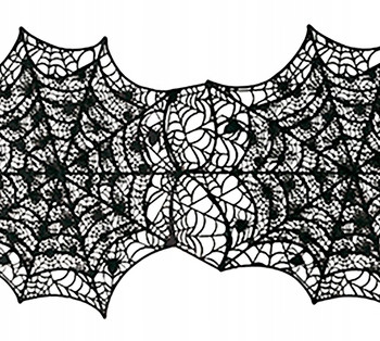  Namizni prt Spiderweb, odprt namizni tekač, Halloween, 34x136cm