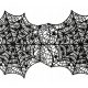  Namizni prt Spiderweb, odprt namizni tekač, Halloween, 34x136cm