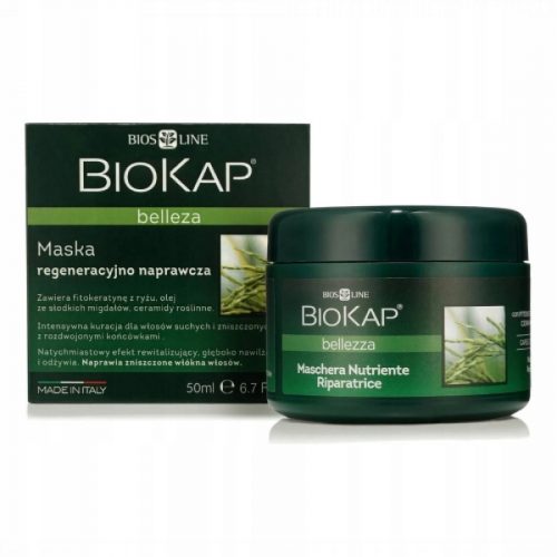  Biokap Bellezza 50 ml regeneracijska in obnovitvena maska