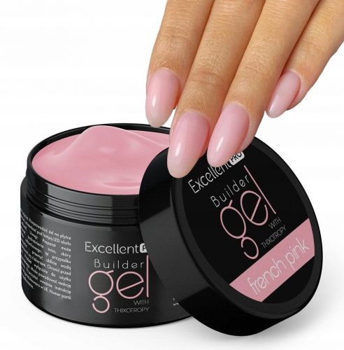  EXCELLENT PRO BUILDER GEL GRADILNI GEL S TISOTROPIJO FRENCH PINK 15 g