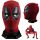  DEADPOOL MASKA COSPLAY KOSTUM PLETENJE