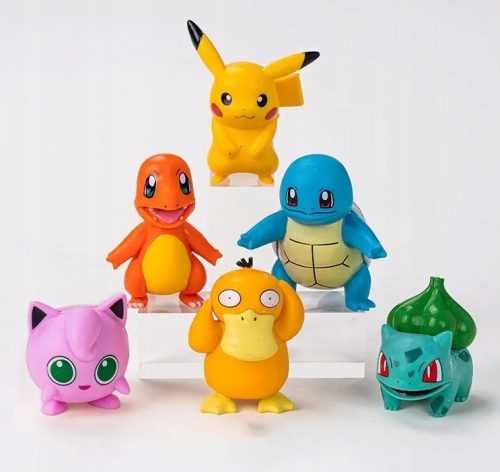  Pokemon figurice 6 kosov, odlična dekoracija za darilo