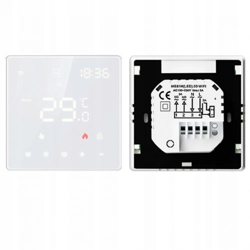  Tuya WiFi termostat, daljinski nadzor temperature z LCD Touch 3A