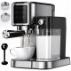  Kerch Maestro 1350 W portafilter espresso aparat, srebrno/siv