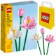  LEGO Creator 40647 Lotusovi cvetovi + LEGO papirnata vrečka 6315786 rumena 24x8x18 cm