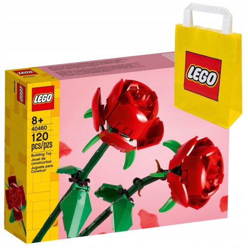  LEGO Classic 40460 Vrtnice + LEGO papirnata vrečka 6315786 rumena 24x8x18 cm