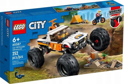  LEGO City 60387 Pustolovščine v terenskem vozilu 4x4