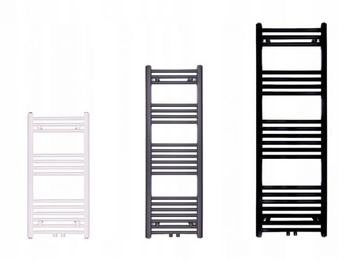  TRM 1200x500 lestveni kopalniški radiator, bel