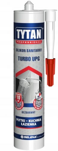 Tytan Professional sanitarni silikon, brezbarven, 280 ml