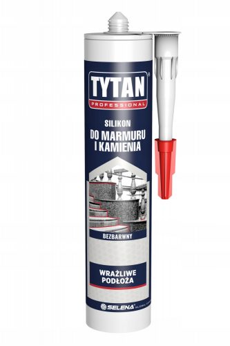  Tytan Silikon za marmor in čisti kamen. 280 ml