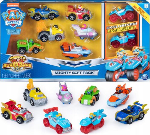  Paw Patrol Gift 8 vozil Mighty Pups 6054648