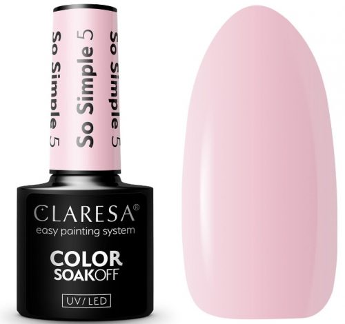  Claresa Hybrid laki za nohte 5 ml So Simple 5