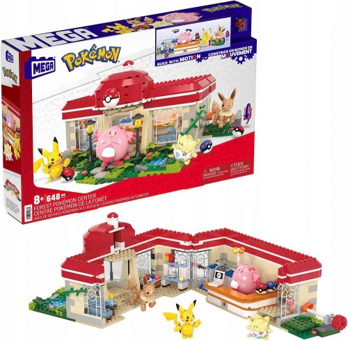 Mega Bloks Pokemon Forest cent gradbeni set 648 kosov