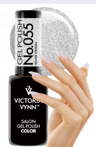  Hibridni barvni lak Victoria Vynn 055 Silver Cristal 8 ml