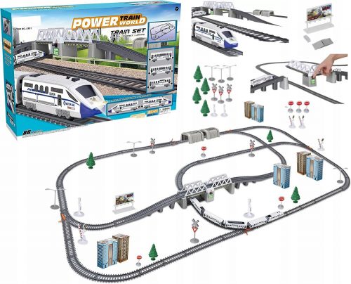  ELEKTRIČNI VLAK LOKOMOTIVA VELIKA TIRNA 9m.