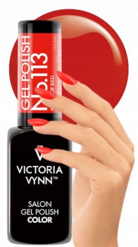  Hibridni lak barvni lak Victoria Vynn king of red 113 8 ml