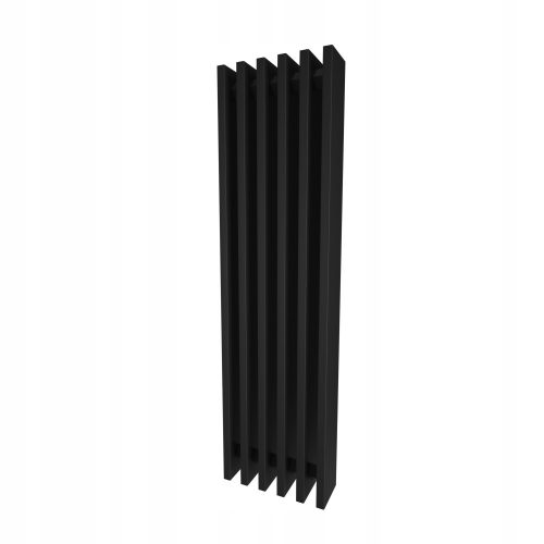 Esperto Radiators 1755 W črn dekorativni radiator