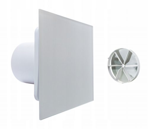 Ventika KLIQ100BASEWC + KLIQFP180GLASS kopalniški ventilator 100 mm